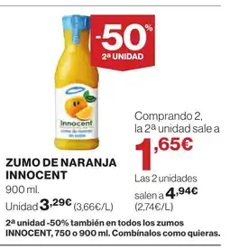 Supercor INNOCENT Zumo de naranja oferta