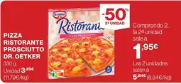 Supercor DR. OETKER Pizza ristorante prosciutto oferta