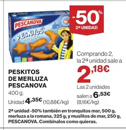 Supercor PESCANOVA Peskitos de merluza oferta