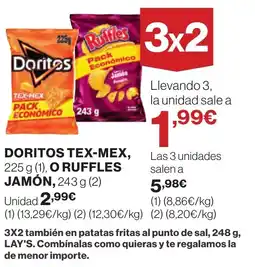 Supercor DORITOS Tex-mex oferta