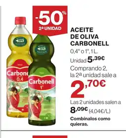 Supercor CARBONELL Aceite de oliva oferta