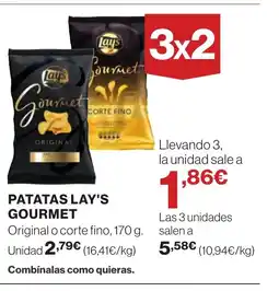 Supercor Patatas lay's gourmet oferta