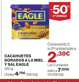 Supercor EAGLE Cacahuetes dorados a la miel y sal oferta