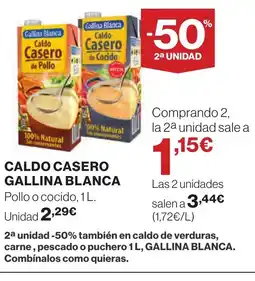 Supercor GALLINA BLANCA Caldo casero oferta