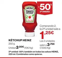 Supercor HEINZ Ketchup oferta