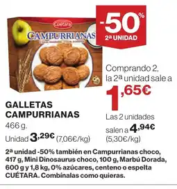 Supercor CAMPURRIANAS Galletas oferta