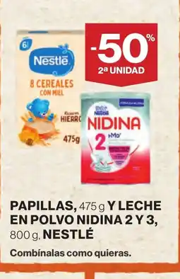 Supercor Papillas y leche en polvo oferta