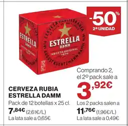 Supercor ESTRELLA DAMM Cerveza rubia oferta