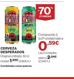 Supercor DESPERADOS Cerveza oferta
