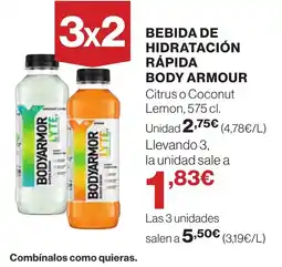 Supercor BODYARMOR Bebida de hidratación rápida oferta