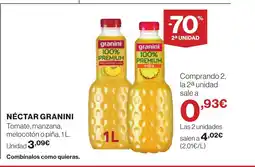 Supercor GRANINI Néctar oferta
