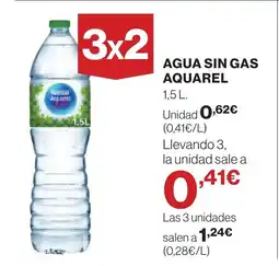 Supercor AQUAREL Agua sin gas oferta