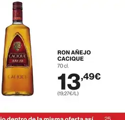 Supercor AÑEJO CACIQUE Ron oferta