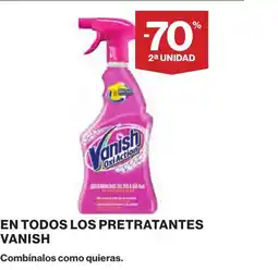 Supercor VANISH En todos los pretratantes oferta
