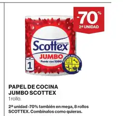 Supercor SCOTTEX Papel de cocina jumbo oferta