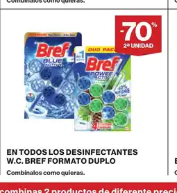 Supercor DISICLIN En todos los desinfectantes w.c. oferta