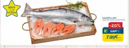 Cash Ecofamilia Salmón por medios o enteros oferta
