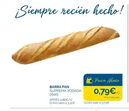 Cash Ecofamilia Barra pan oferta