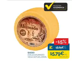 Cash Ecofamilia Queso oveja ahumado vega sotuelamos oferta