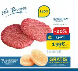 Cash Ecofamilia Burger meat ternera oferta