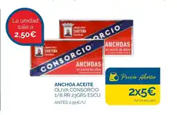 Cash Ecofamilia CONSORCIO Anchoa aceite oliva oferta
