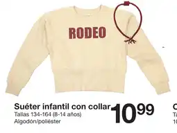 Zeeman Suéter infantil con collar oferta