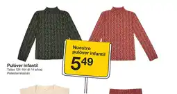 Zeeman Pulóver infantil oferta
