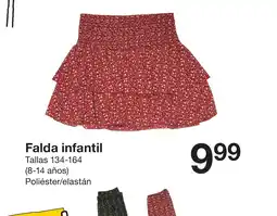 Zeeman Falda infantil oferta