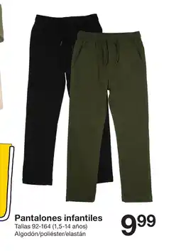 Zeeman Pantalones infantiles oferta