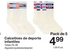 Zeeman Calcetines de deporte infantiles oferta