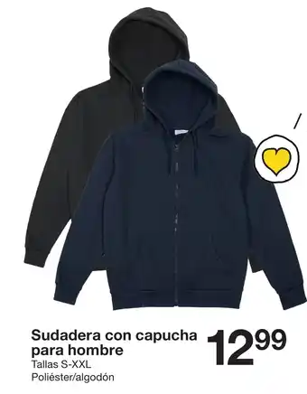 Zeeman Sudadera con capucha para hombre oferta