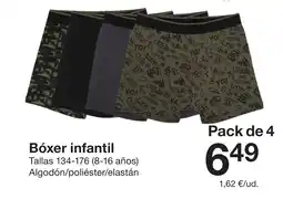 Zeeman Bóxer infantil oferta