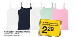 Zeeman Camiseta de tirantes infantil oferta
