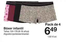 Zeeman Bóxer infantil oferta