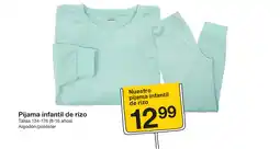Zeeman Pijama infantil de rizo oferta