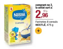 BonpreuEsclat NESTLÉ Farinetes 8 cereals oferta