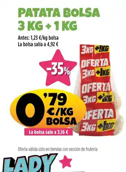 AhorraMas Patata bolsa oferta