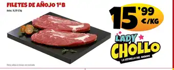 AhorraMas Filetes de añojo oferta