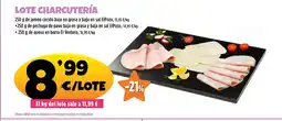 AhorraMas Lote charcutería oferta