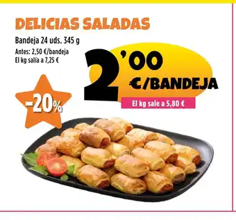AhorraMas Delicias saladas oferta