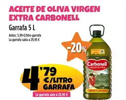 AhorraMas CARBONELL Aceite de oliva virgen extra oferta