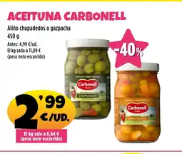 AhorraMas CARBONELL Aceituna oferta