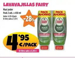 AhorraMas FAIRY Lavavajillas oferta