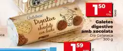 Dia Galetes digestive amb xocolata oferta