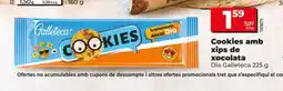 Dia Cookies amb xips de xocolata oferta
