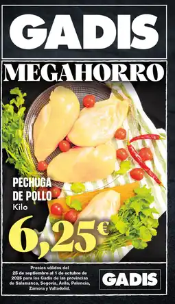 Gadis Pechuga de pollo oferta