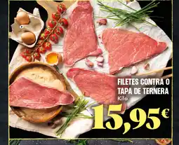 Gadis Filetes contra o tapa de ternera oferta
