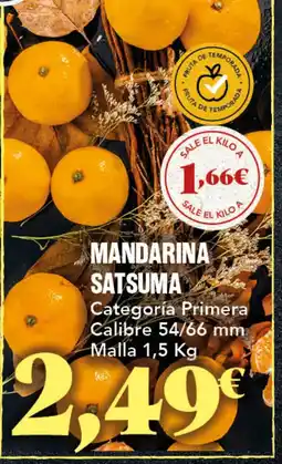 Gadis Mandarina satsuma oferta