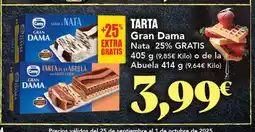 Gadis GRAN DAMA Tarta oferta