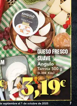 Gadis ANGULO Queso fresco suave oferta